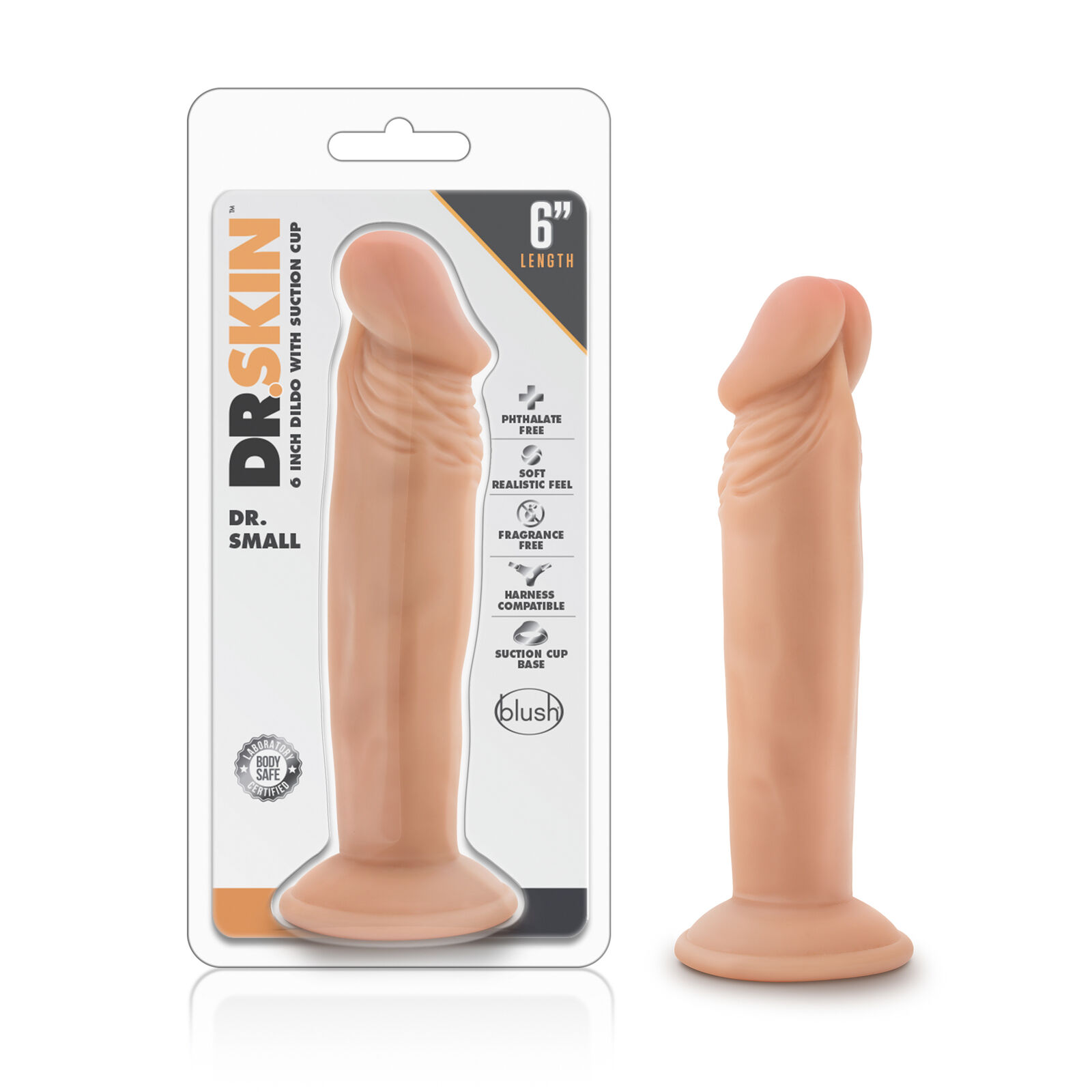 DR SMALL DILDO REALISTA 15 CM DEL PLACER SEXSHOP INTERNACIONAL